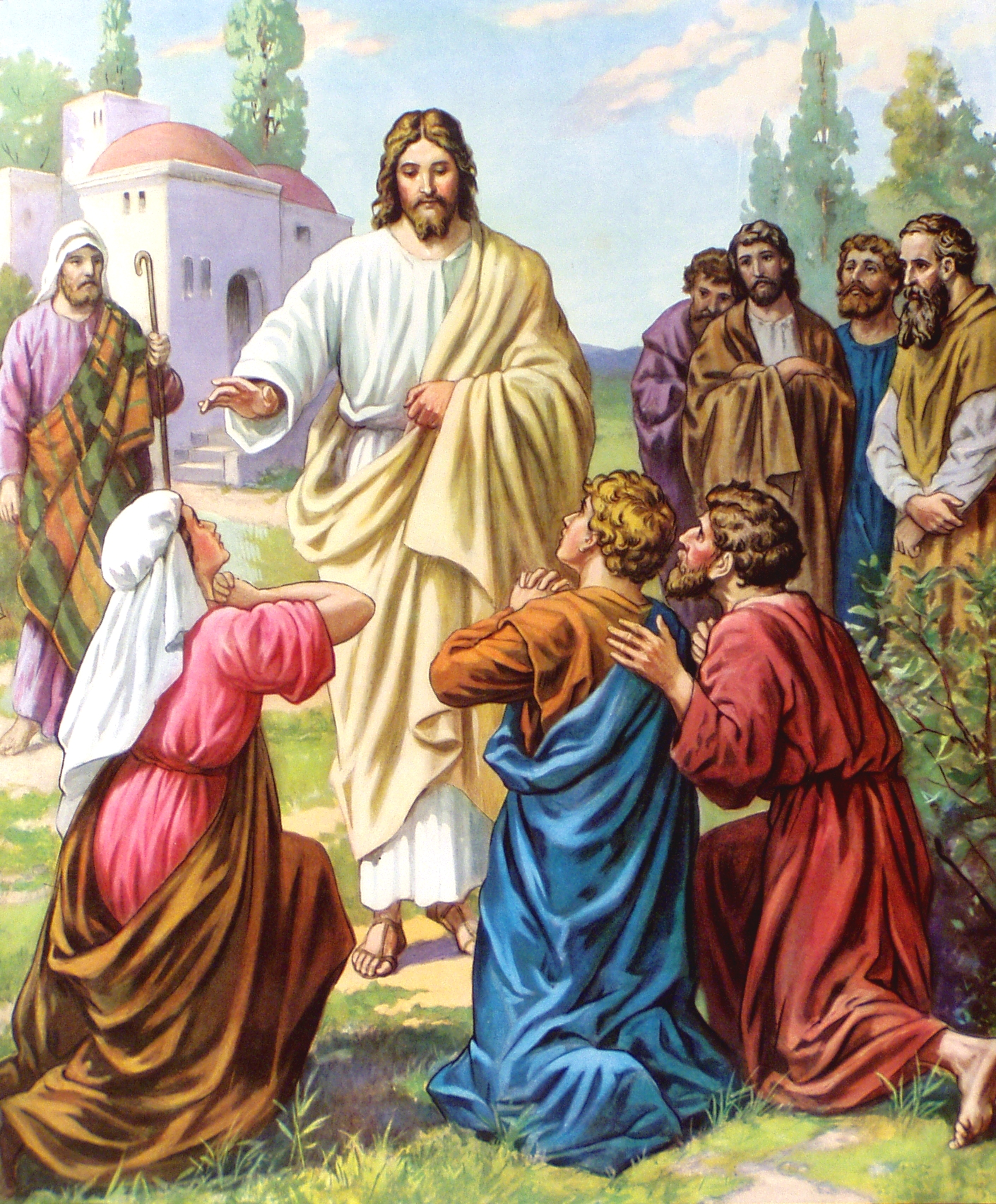 Le carême, c'est d'abord une période pour « demeurer avec Jésus ». Alors que Lui demeure avec nous en tout temps. III.1-09-04